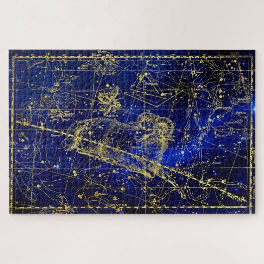 Jigsaws Aires Sternbild Puzzle (Horizontal)
