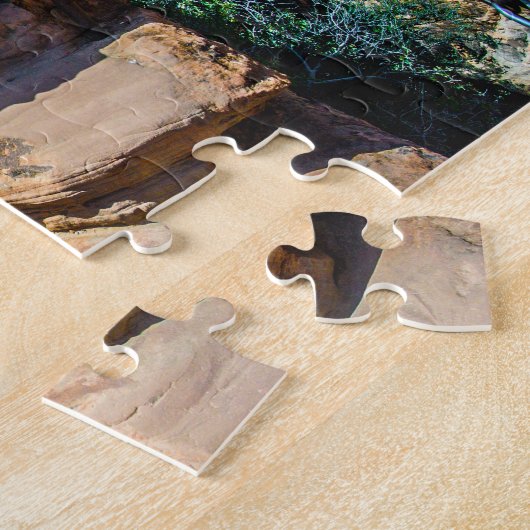 Jigsaws Angels Landing Zion Utah. Puzzle (Seite)