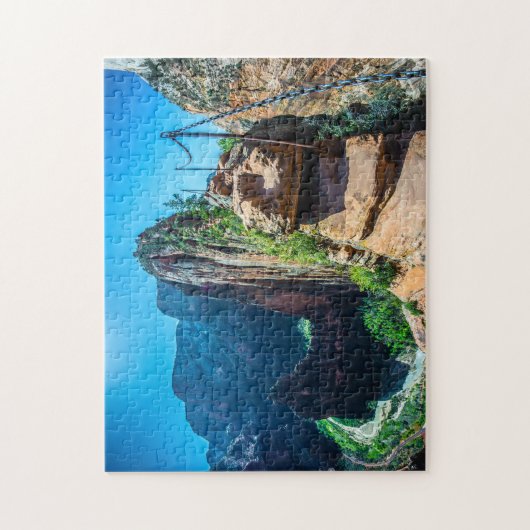 Jigsaws Angels Landing Zion Utah. Puzzle (Vertikal)