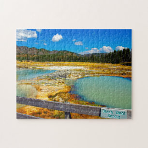 Jigsaws Black Opal Springs Yellowstone. Puzzle