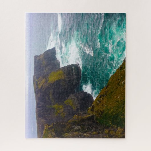 Jigsaws Cliffs of Moher Ireland. Puzzle (Vertikal)
