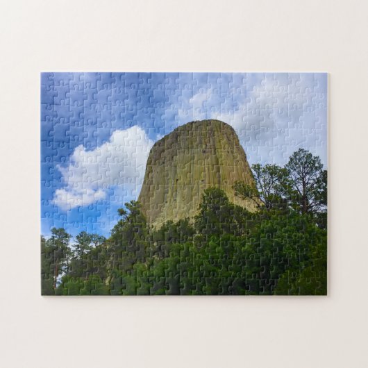 Jigsaws Devils Tower Wyoming USA. Puzzle (Horizontal)