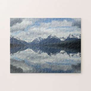 Jigsaws Lake McDonald Montana. Puzzle