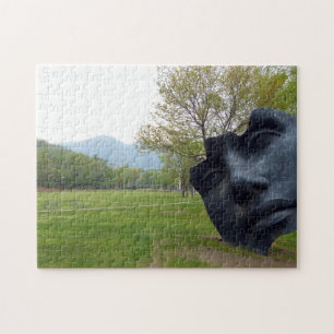 Jigsaws Lake Toya Hokkaido Japan. becomes Puzzle