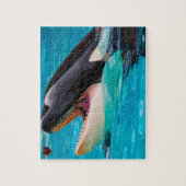 Jigsaws Orcas oder Killer Whales Puzzle (Vertikal)