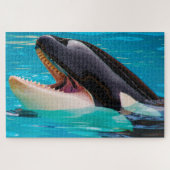 Jigsaws Orcas oder Killer Whales Puzzle (Horizontal)