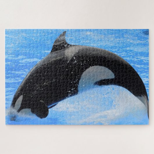 Jigsaws Orcas oder Killer Whales Puzzle (Horizontal)