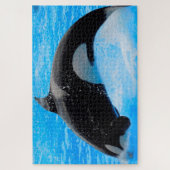 Jigsaws Orcas oder Killer Whales Puzzle (Vertikal)