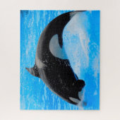 Jigsaws Orcas oder Killer Whales Puzzle (Vertikal)