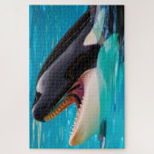 Jigsaws Orcas oder Schwertwale Puzzle (Vertikal)
