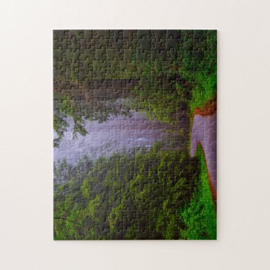 Jigsaws Redwood National Park. Puzzle (Vertikal)