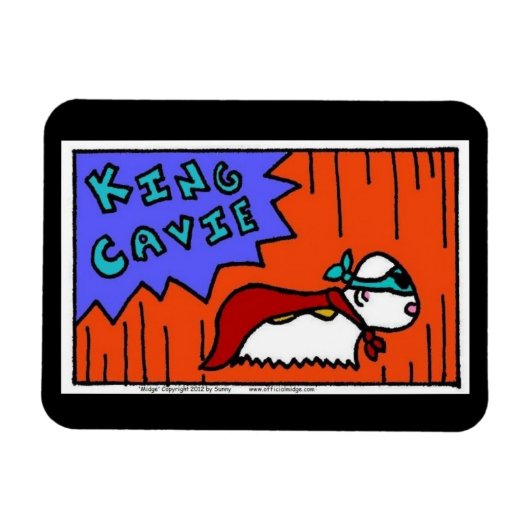 Jihn KING CAVIE Flexible Magnet (Horizontal)