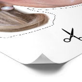 JILL BIDEN Halloween Mask Poster (Ecke)