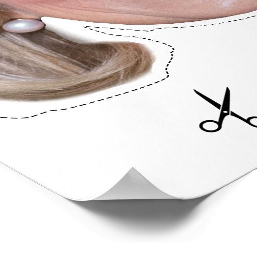 JILL BIDEN Halloween Mask Poster (Ecke)