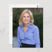 Jill Biden Post Card Postkarte (Vorne/Hinten)