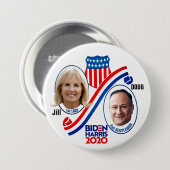 Jill & Doug 2020 Button (Vorne & Hinten)