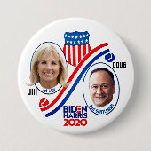 Jill & Doug 2020 Button (Vorderseite)