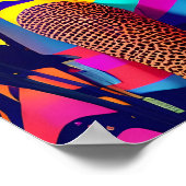 Jill of the Dschungel Room Retrowave Poster (Ecke)