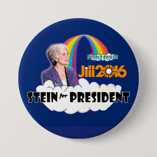 Jill Stein 2016 für Präsidenten Button (Vorderseite)