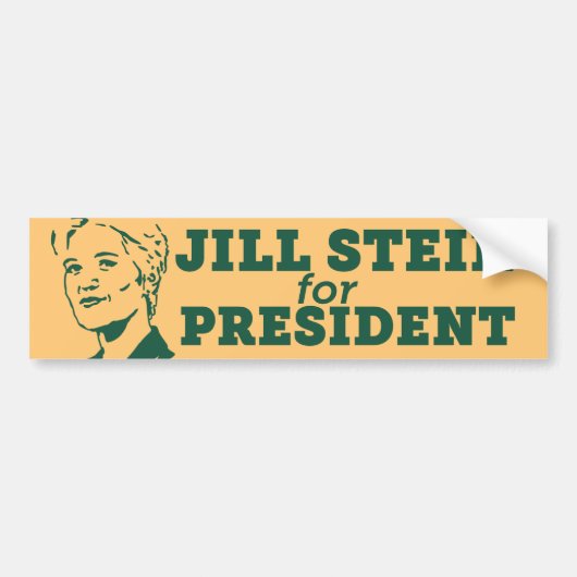 Jill Stein 2024 Autoaufkleber (Vorne)