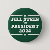 Jill Stein 2024 Button (Vorderseite)