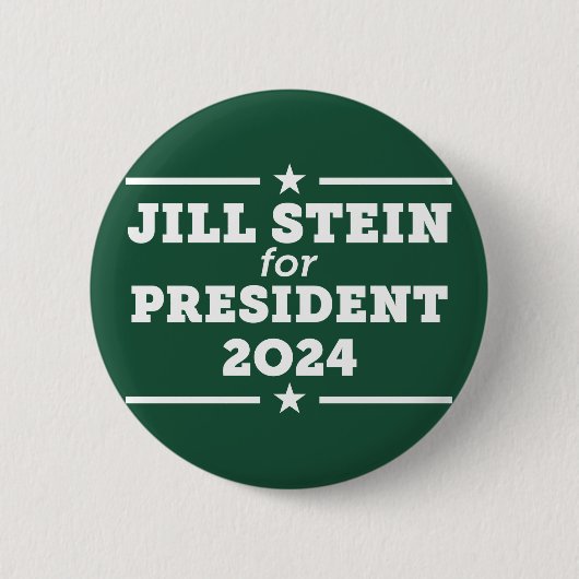Jill Stein 2024 Button (Vorderseite)