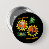 Jill Stein/Ajamu Baraka Button (Vorne & Hinten)