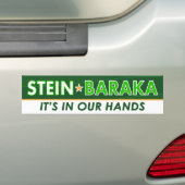 Jill Stein/Baraka - grüner Party-Autoaufkleber Autoaufkleber (Auf Auto)