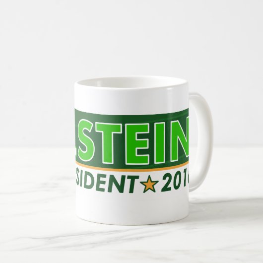 Jill Stein für grüne Party Tassen-Schale Kaffeetasse (VorderseiteRechts)