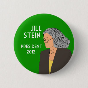 Jill Stein für Kampagnenknopf Präsidenten 2012 Button