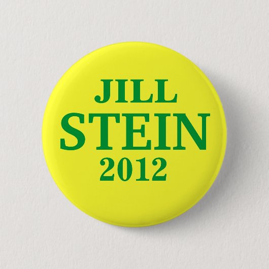 Jill STEIN FÜR PRÄSIDENTEN 2012 Button (Vorderseite)