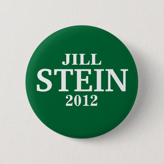 Jill STEIN FÜR PRÄSIDENTEN 2012 Button (Vorderseite)