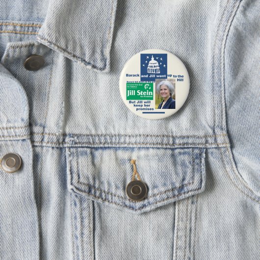 Jill Stein für Präsidenten 2012 Button (Beispiel)