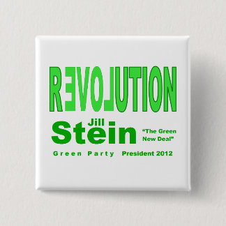 Jill Stein für Präsidenten 2012 grünes Party Button