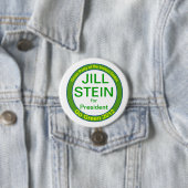Jill Stein für Präsidenten 2012 grünes Party Button (Beispiel)