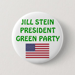 Jill Stein für Präsidenten 2012 grünes Party US Button