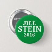 Jill STEIN FÜR PRÄSIDENTEN 2016 Button (Vorne & Hinten)