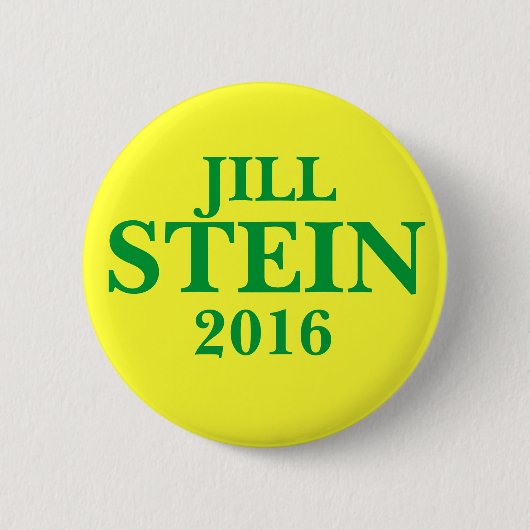 Jill STEIN FÜR PRÄSIDENTEN 2016 Button (Vorderseite)