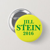 Jill STEIN FÜR PRÄSIDENTEN 2016 Button (Vorne & Hinten)