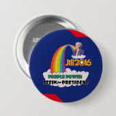 Jill Stein für Präsidenten 2016 Button (Vorne & Hinten)