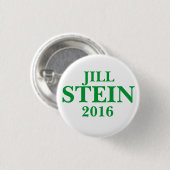 Jill STEIN FÜR PRÄSIDENTEN 2016 Button (Vorne & Hinten)