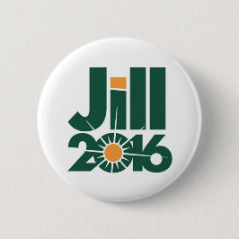 Jill Stein für Präsidenten 2016 Knopf Button