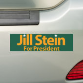 Jill Stein für Präsidenten Autoaufkleber (Auf Auto)