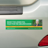 Jill Stein für Präsidenten/grünen Autoaufkleber (Auf Auto)