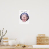Jill Stein Mask Poster (Küche)