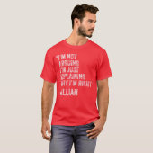 Jillian Quote Funny Birthday Custom Name Idea Engi T-Shirt (Vorne ganz)
