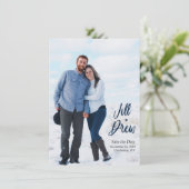 Jill's Hochzeit rettet die Einladung (Stehend Vorderseite)