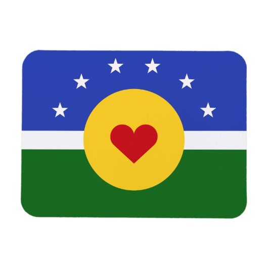 Jilltopia-Flag-Magnet Magnet (Horizontal)