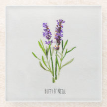 Jilly's Botanical Lavender Watercolor