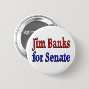 Jim Banks für den US-Senat Button